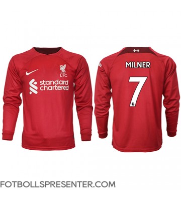 Liverpool James Milner #7 Hemma Matchtröja 2022-23 Långärmad